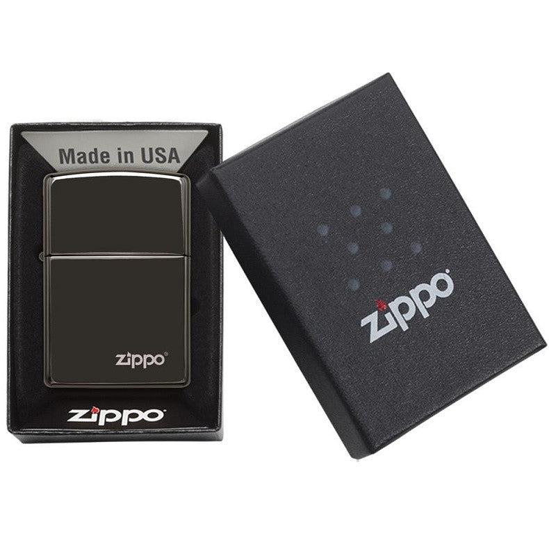 ZIPPO EBONY LOGO