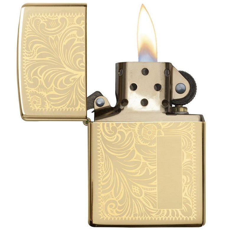 ZIPPO HIGH POLISHED BRASS VENETIAN
