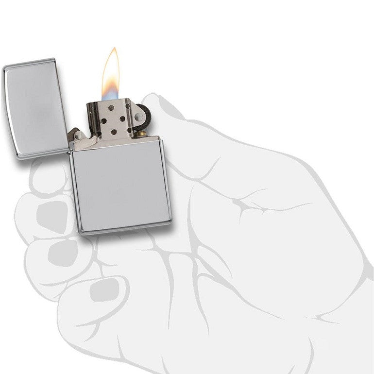 ZIPPO HIGH POLISHED CHROME