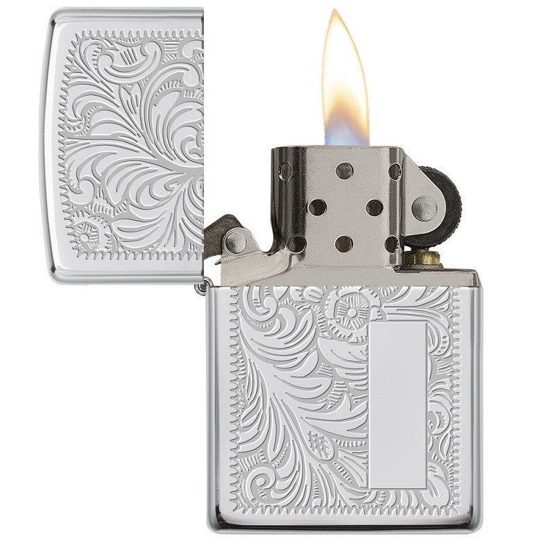 ZIPPO HIGH POLISHED CHROME VENETIAN
