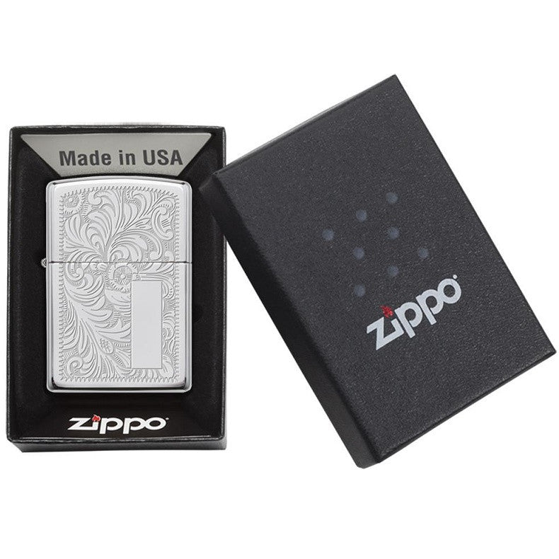 ZIPPO HIGH POLISHED CHROME VENETIAN