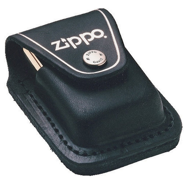 ZIPPO LEATHER LIGHTER CASE - LOOP - BLACK