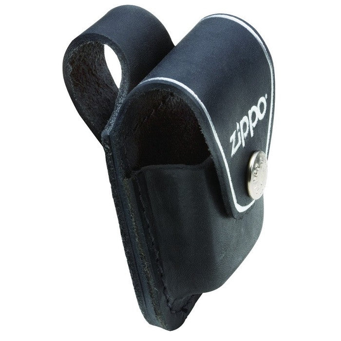ZIPPO LEATHER LIGHTER CASE - LOOP - BLACK