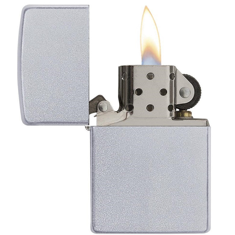 ZIPPO SATIN CHROME