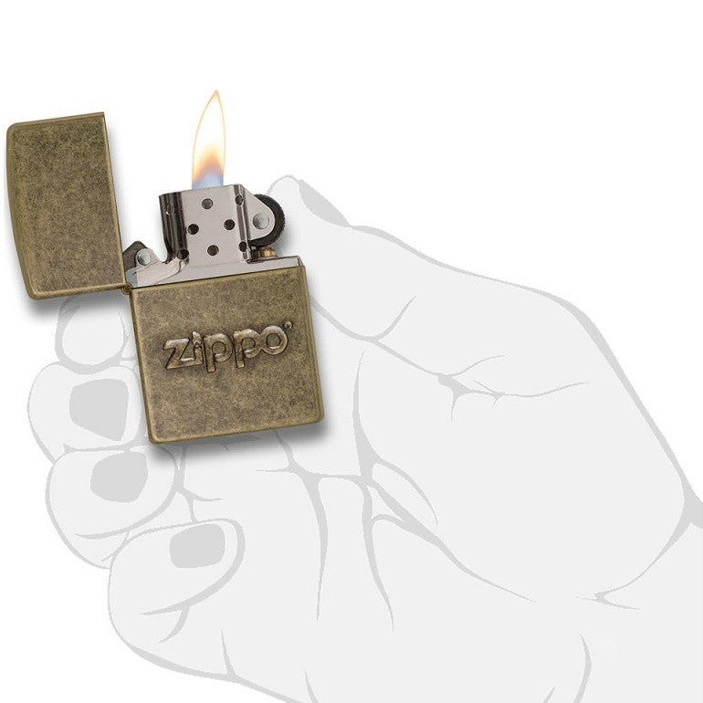 ZIPPO STAMPED ANTI BRASS