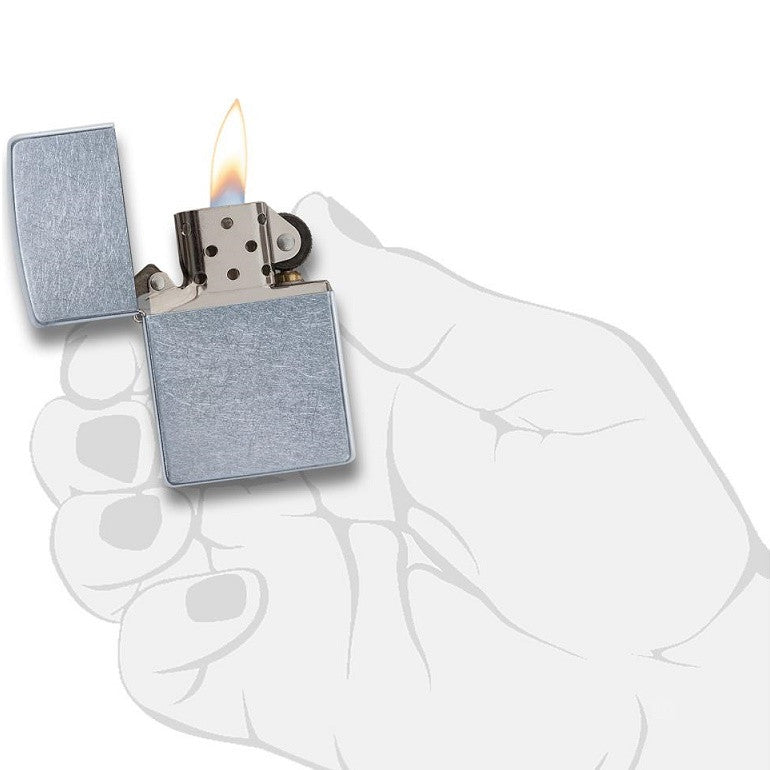 ZIPPO STREET CHROME