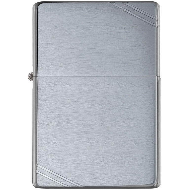 ZIPPO VINTAGE BRUSH CHROME
