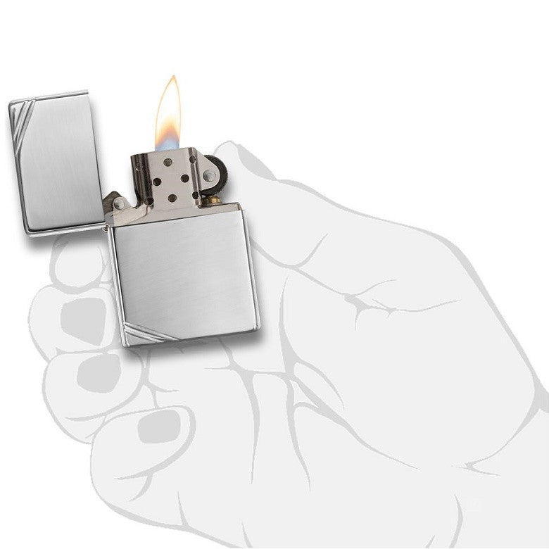 ZIPPO VINTAGE CHROME