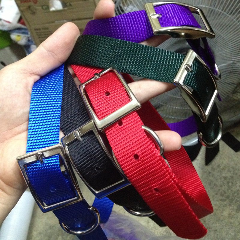 ADJUSTABLE NYLON METAL BUCKLE COLLARS (11" TO 15") - Hock Gift Shop | Army Online Store in Singapore