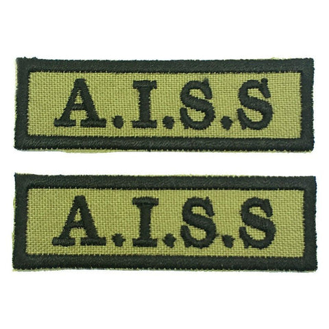 A.I.S.S NCC SCHOOL TAG - 1 PAIR - Hock Gift Shop | Army Online Store in Singapore