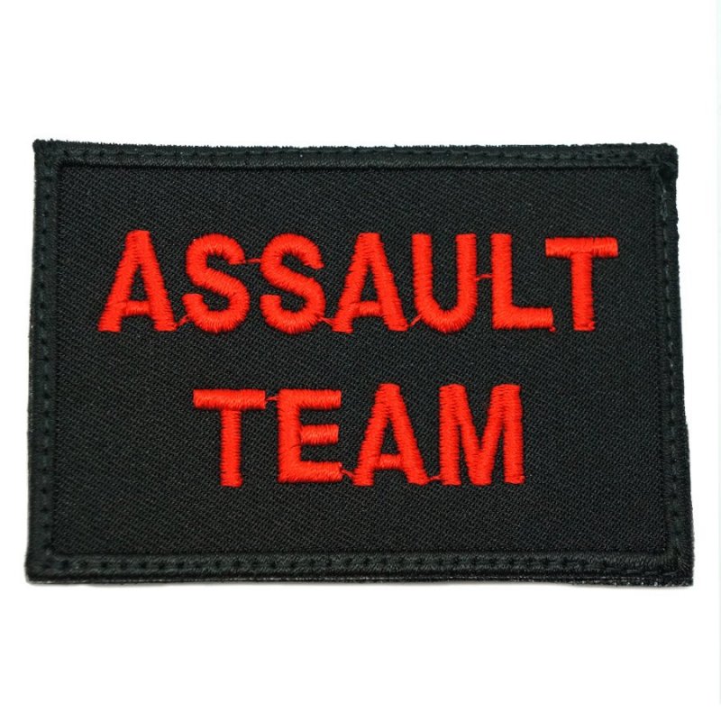 ASSAULT TEAM CALL SIGN PATCH - BLACK - Hock Gift Shop | Army Online Store in Singapore