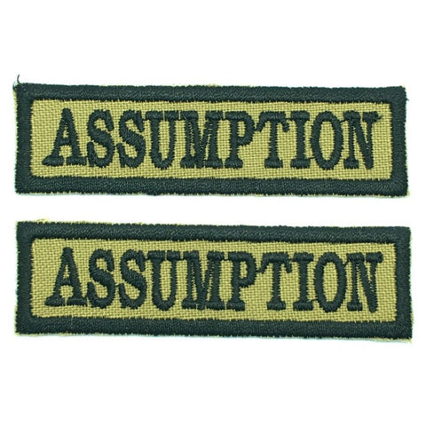 ASSUMPTION NCC SCHOOL TAG - 1 PAIR - Hock Gift Shop | Army Online Store in Singapore