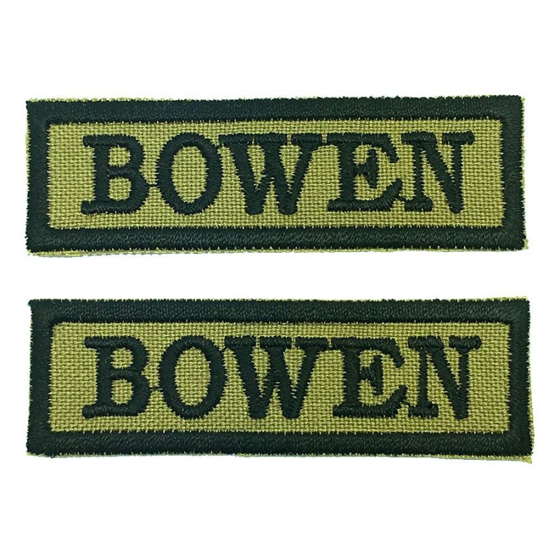 BOWEN NCC SCHOOL TAG - 1 PAIR - Hock Gift Shop | Army Online Store in Singapore