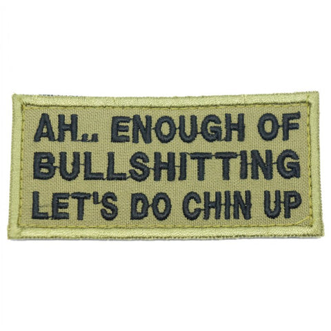 BULLSHITTING PATCH - OLIVE GREEN - Hock Gift Shop | Army Online Store in Singapore