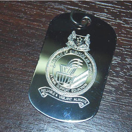 UNIT DOG TAG - CAB FLYING SUPPORT SQUADRON - Hock Gift Shop | Army Online Store in Singapore