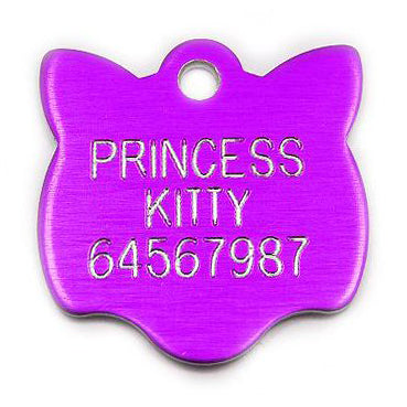 KITTY FACE BRASS TAG (GOLD) - Hock Gift Shop | Army Online Store in Singapore