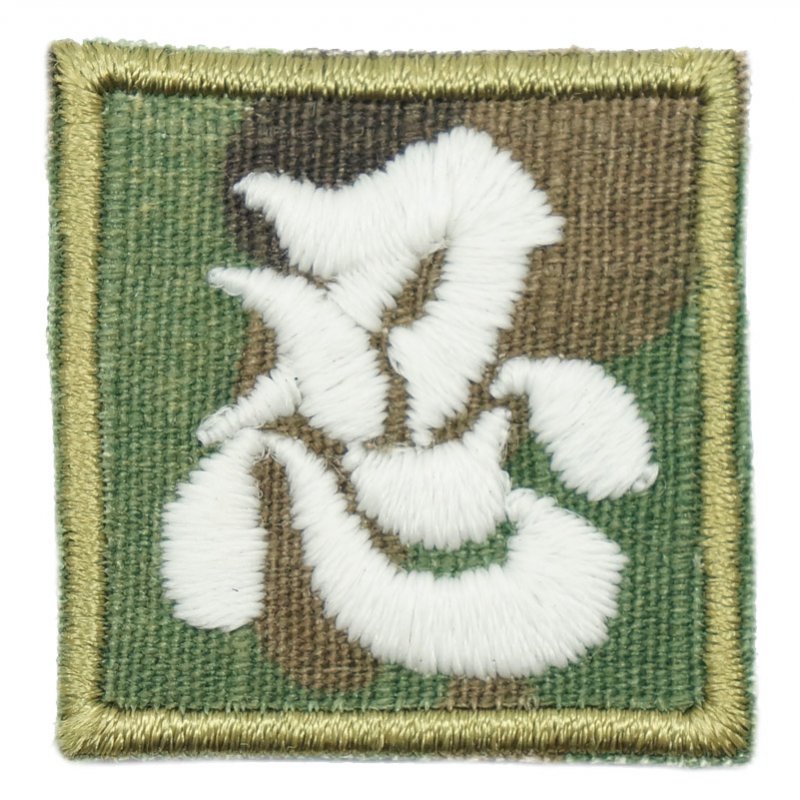 CHINESE CALLIGRAPHY MINI NINJA PATCH - GLOW (MULTICAM) - Hock Gift Shop | Army Online Store in Singapore