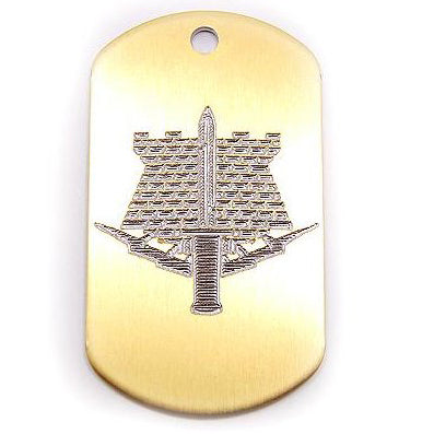 UNIT DOG TAG - COMBAT ENGINEER - Hock Gift Shop | Army Online Store in Singapore