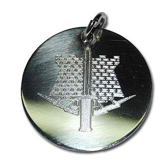 UNIT DOG TAG (ROUND)