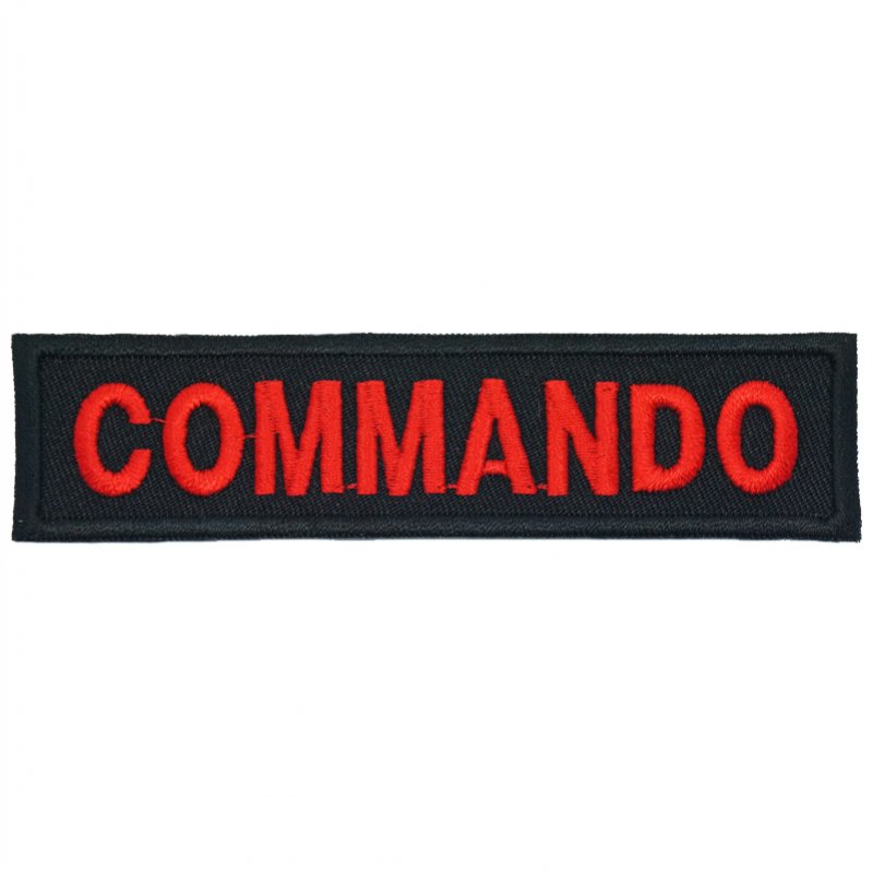 COMMANDO UNIT TAG - BLACK - Hock Gift Shop | Army Online Store in Singapore