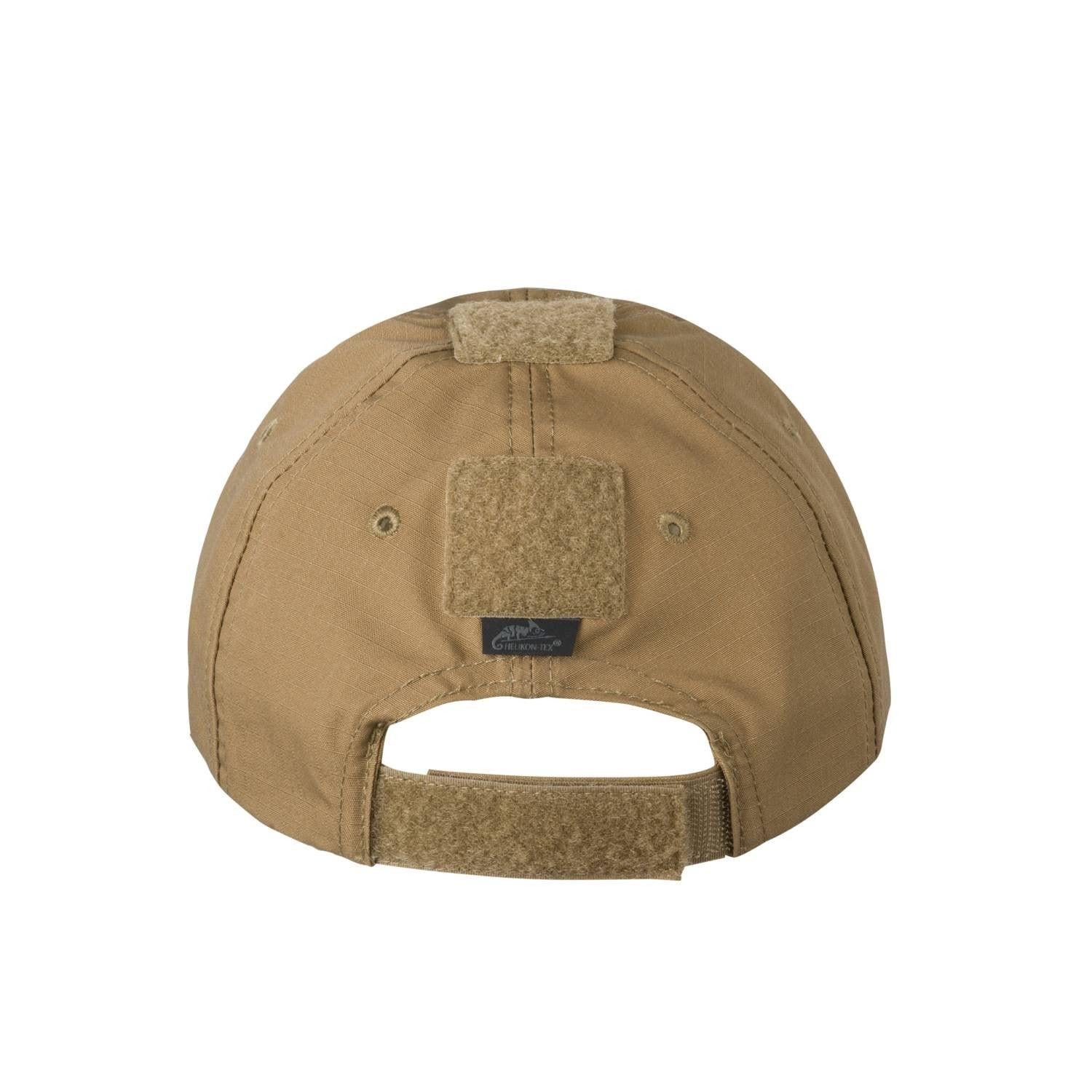 HELIKON-TEX POLYCOTTON RIPSTOP BASEBALL CAP - BLACK