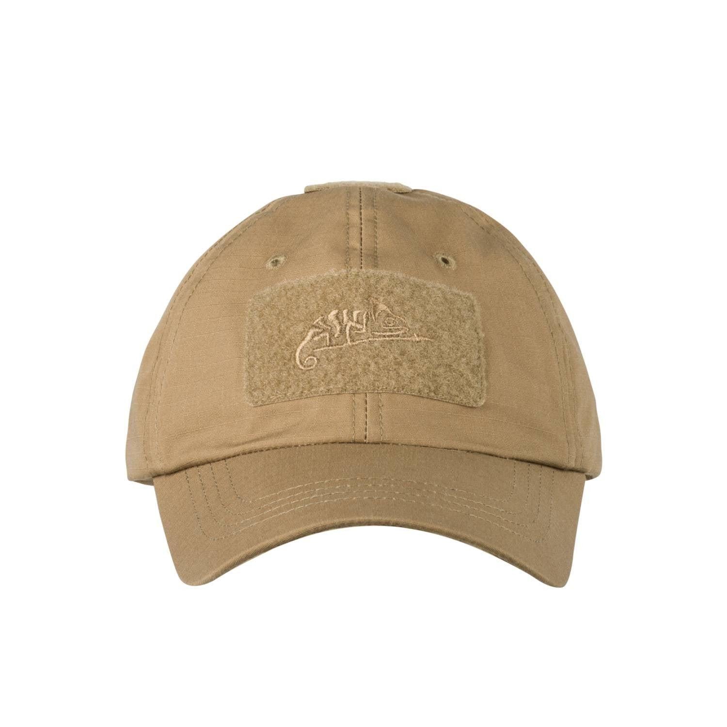 HELIKON-TEX POLYCOTTON RIPSTOP BASEBALL CAP - BLACK