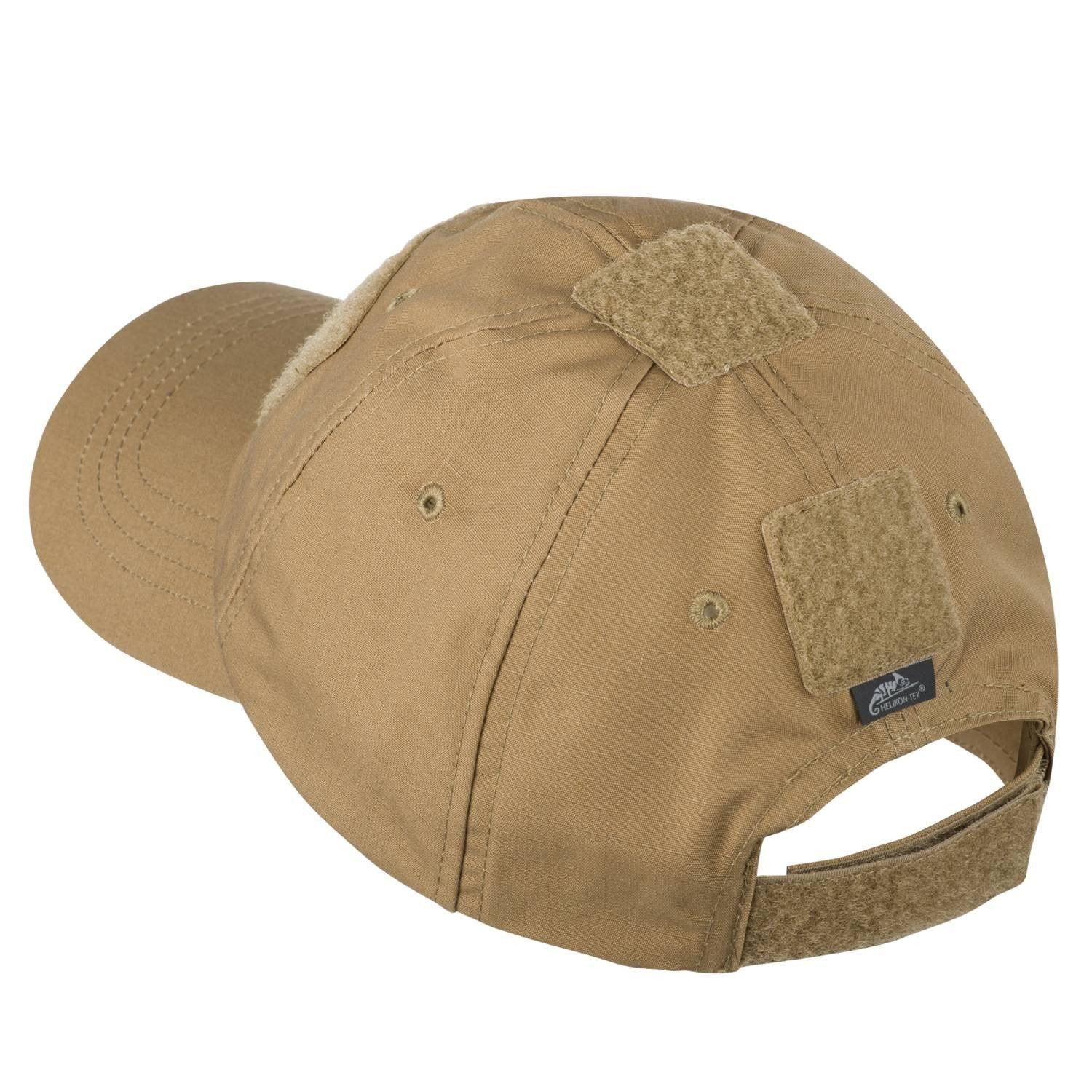 HELIKON-TEX POLYCOTTON RIPSTOP BASEBALL CAP - BLACK