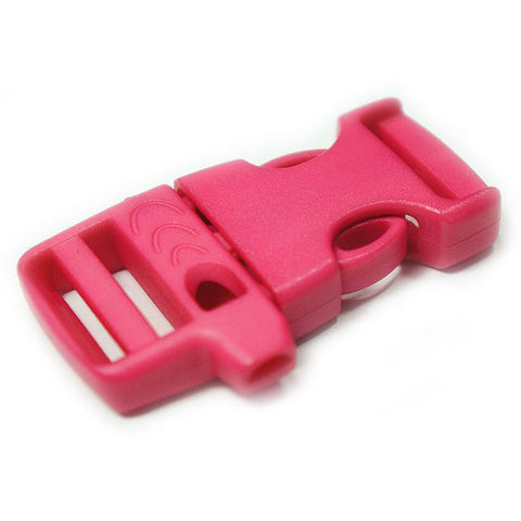 EMERGENCY SURVIVAL WHISTLE BUCKLE - PINK