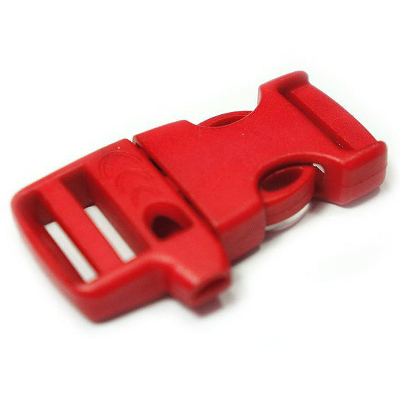 EMERGENCY SURVIVAL WHISTLE BUCKLE - RED
