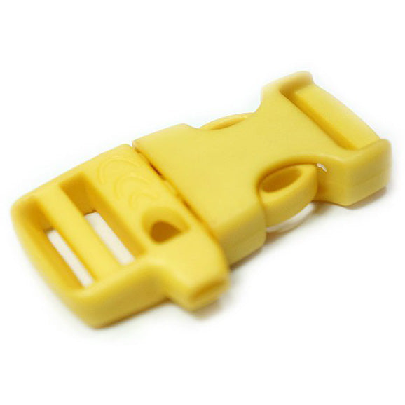 EMERGENCY SURVIVAL WHISTLE BUCKLE - YELLOW