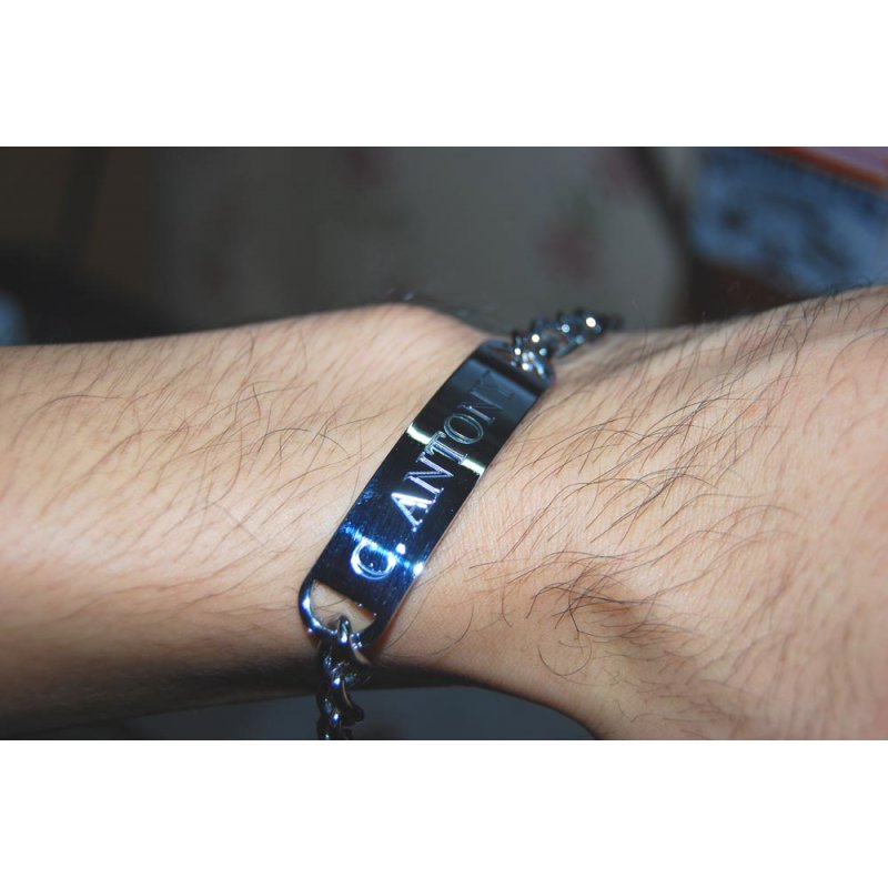 ENGRAVABLE IDENTIFICATION BRACELETS