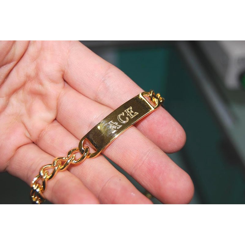 ENGRAVABLE IDENTIFICATION BRACELETS