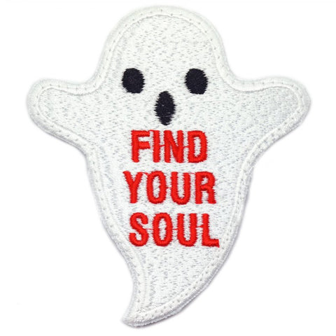 FIND YOUR SOUL PATCH - WHITE