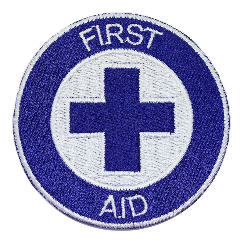 FIRST AID PATCH - BLUE CROSS