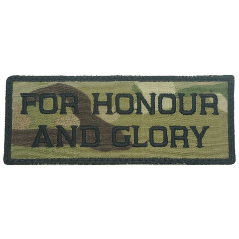FOR HONOUR AND GLORY PATCH - MULTICAM