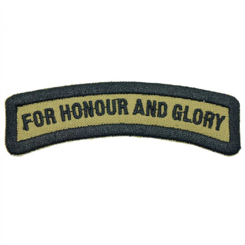 FOR HONOUR AND GLORY TAB - OLIVE GREEN