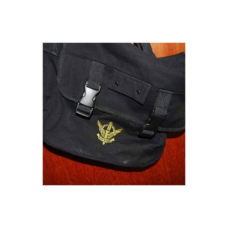 D&G SOLDIERTALK GUARDS SLING BAG - BLACK