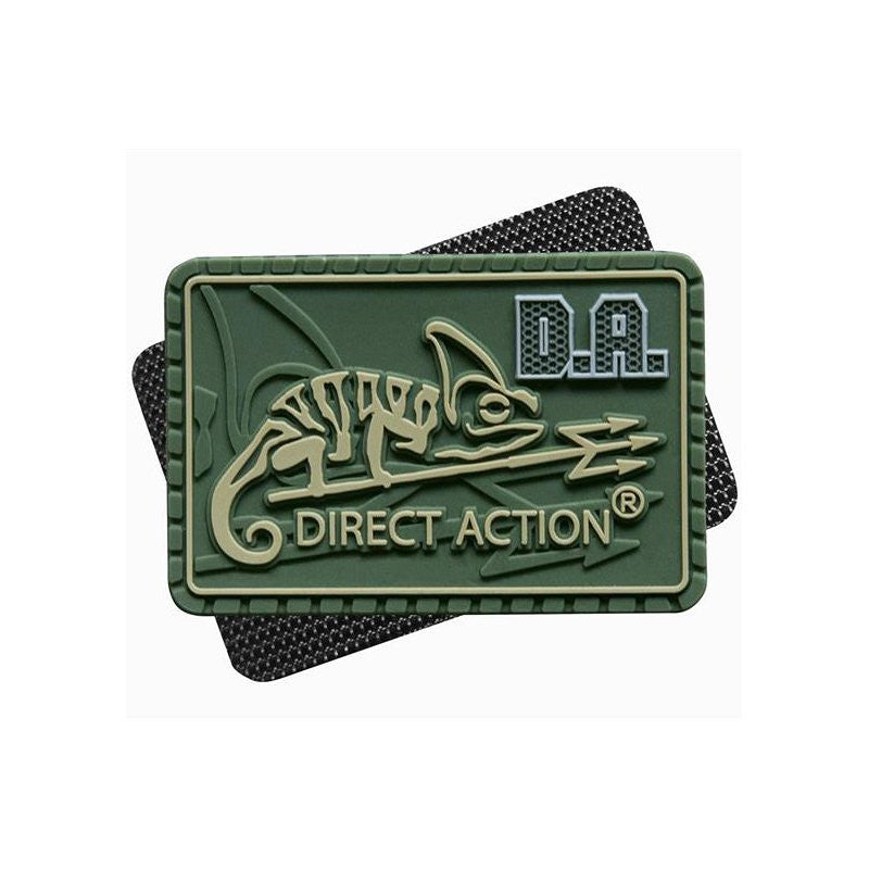 DIRECT ACTION MEDIUM LOGO PATCH - OLIVE GREEN