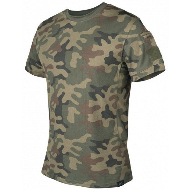 HELIKON-TEX TACTICAL T-SHIRT - PL WOODLAND - Hock Gift Shop | Army Online Store in Singapore