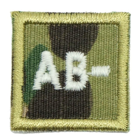 HGS BLOOD GROUP 1" PATCH, AB- (MULTICAM) - Hock Gift Shop | Army Online Store in Singapore