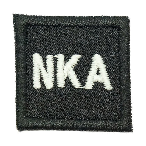 HGS BLOOD GROUP 1" PATCH, NKA (BLACK) - Hock Gift Shop | Army Online Store in Singapore