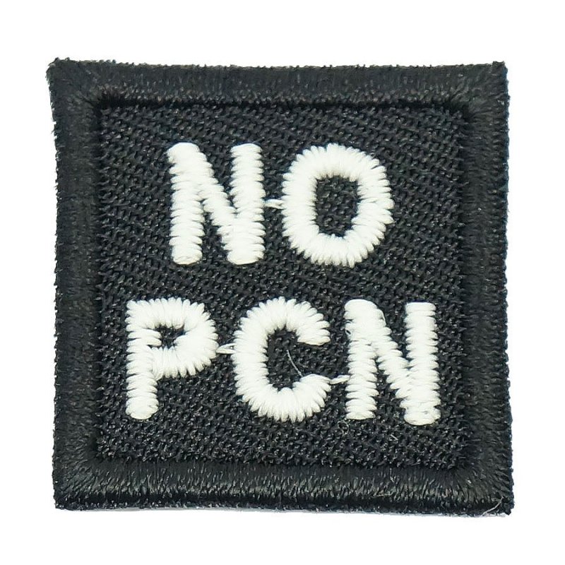 HGS BLOOD GROUP 1" PATCH, NO PCN (BLACK) - Hock Gift Shop | Army Online Store in Singapore