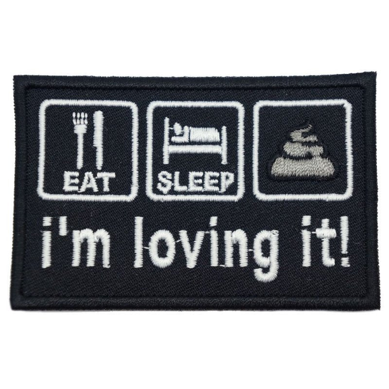 I'M LOVING IT PATCH - BLACK - Hock Gift Shop | Army Online Store in Singapore