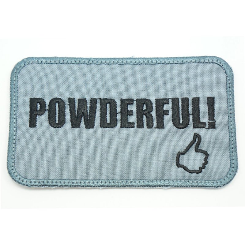 POWDERFUL PATCH - GREY - Hock Gift Shop | Army Online Store in Singapore
