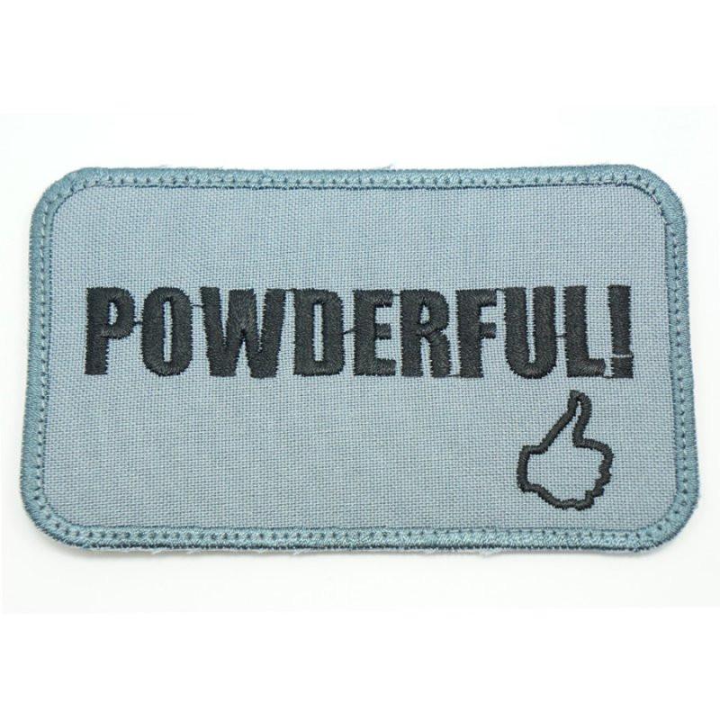 Powder Key Patch POWDERFUL PATCH - GREY – Hock Gift Shop | Army Online Store in Singapore