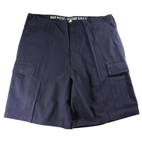 HIGH DESERT PRE-WASHED BERMUDAS - NAVY BLUE - Hock Gift Shop | Army Online Store in Singapore
