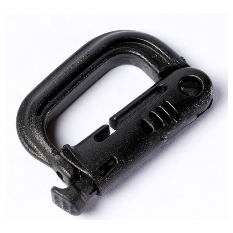 ITW GRIMLOC CARABINER - BLACK - Hock Gift Shop | Army Online Store in Singapore