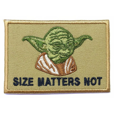 JEDI MASTER (SIZE MATTERS NOT) PATCH - Hock Gift Shop | Army Online Store in Singapore