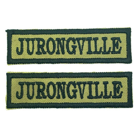 JURONGVILLE NCC SCHOOL TAG - 1 PAIR - Hock Gift Shop | Army Online Store in Singapore