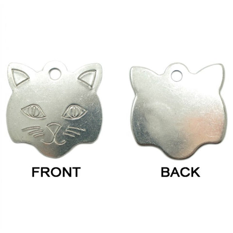 KITTY FACE METAL TAG (LARGE) - Hock Gift Shop | Army Online Store in Singapore